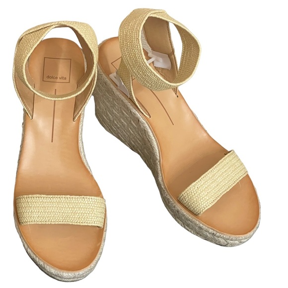 New! Dolce Vita Pia, wedges platform sandals size 10 - Picture 1 of 14